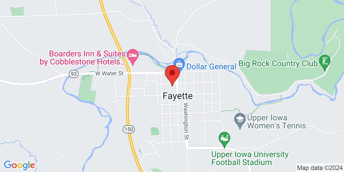 Map of Fayette Community Library